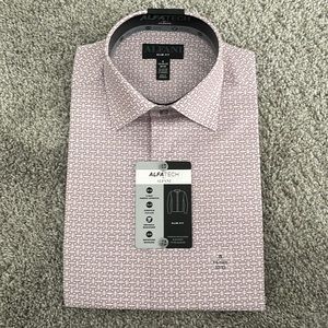 Slim-Fit Performance Stretch Easy-Care Dress Shirt